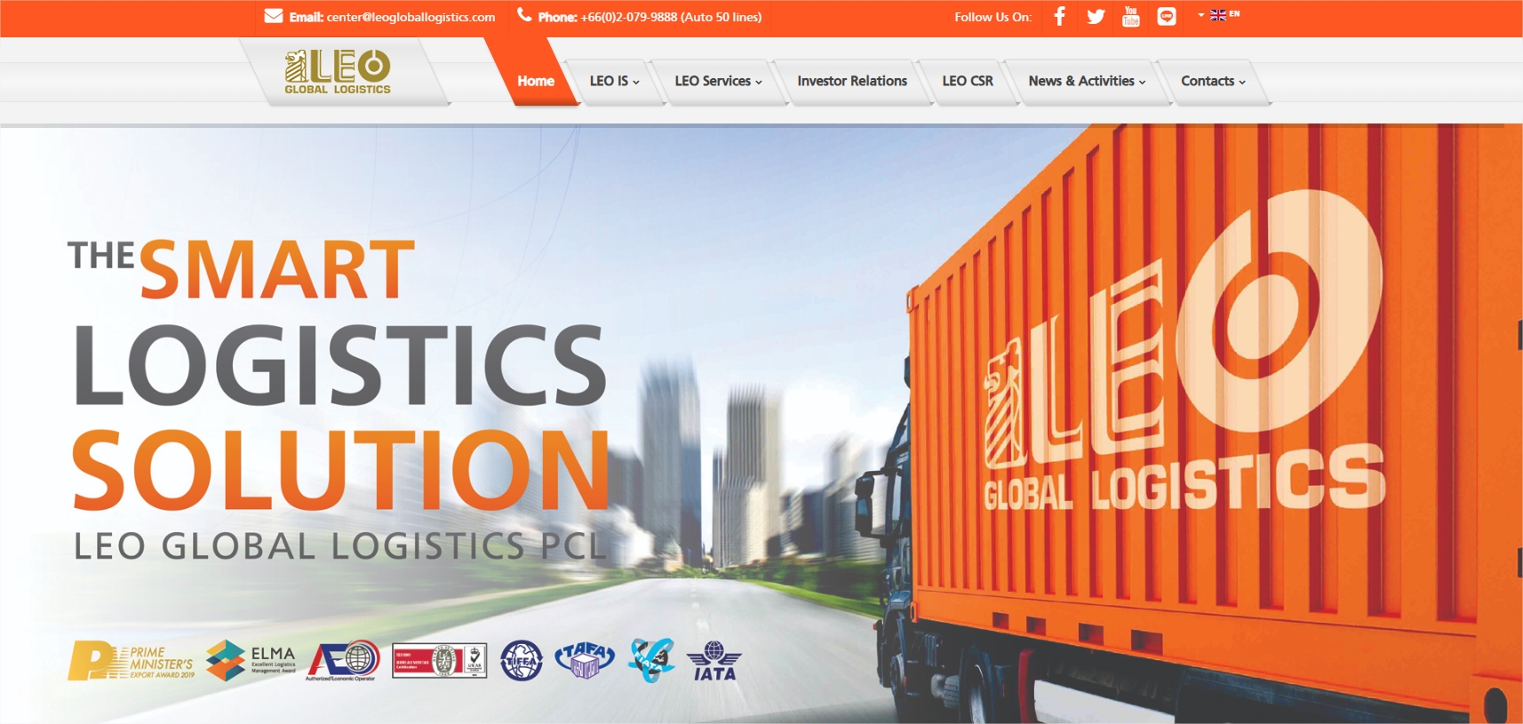 10 อันดับ Freight Forwarder ที่ถูกพูดถึงมากที่สุดในปี 2024: Leo Global Logistics