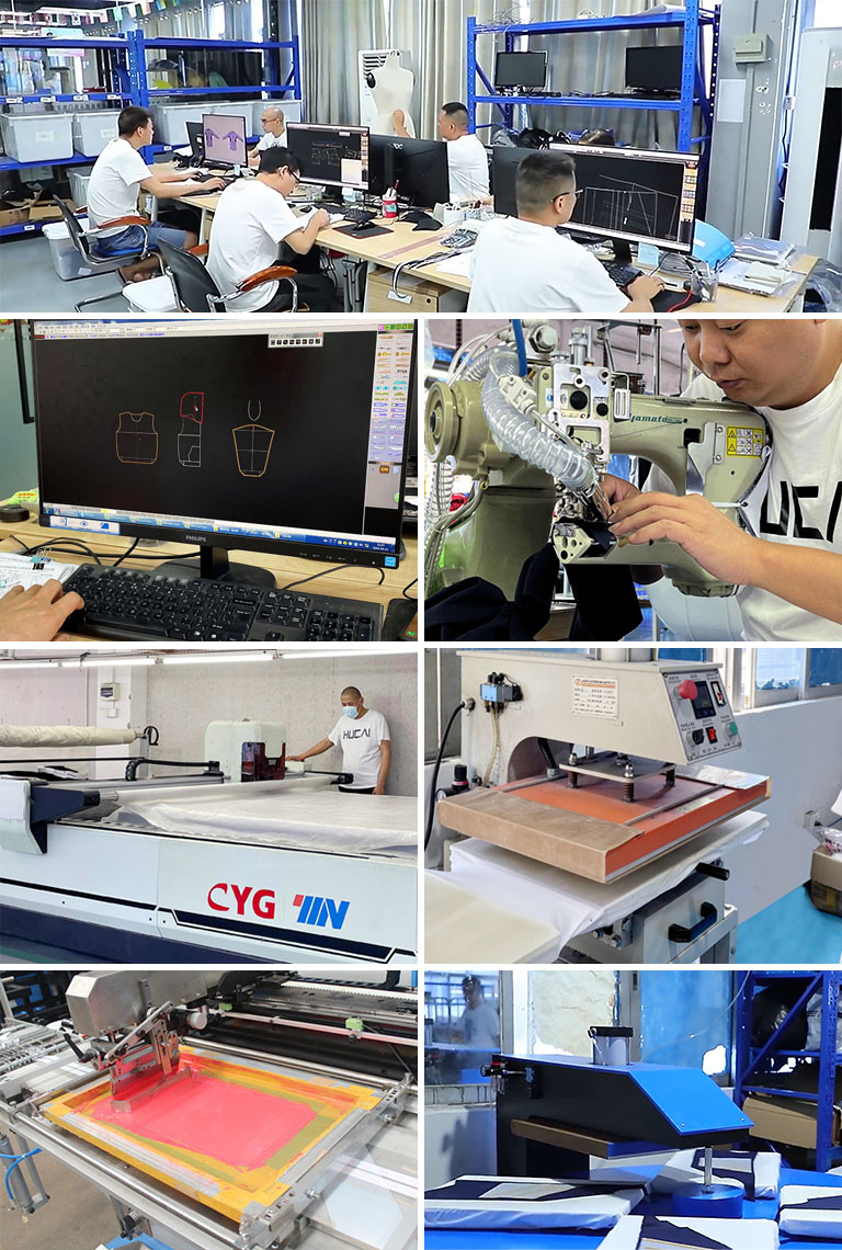 ทีมออกแบบโรงงานจีน Hucai ทำงานร่วมกับ CAD และช่างมืออาชีพ